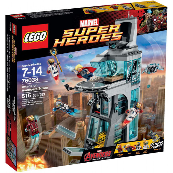 Lego Marvel Super Heroes 76038 Attacco alla Torre degli Avenger