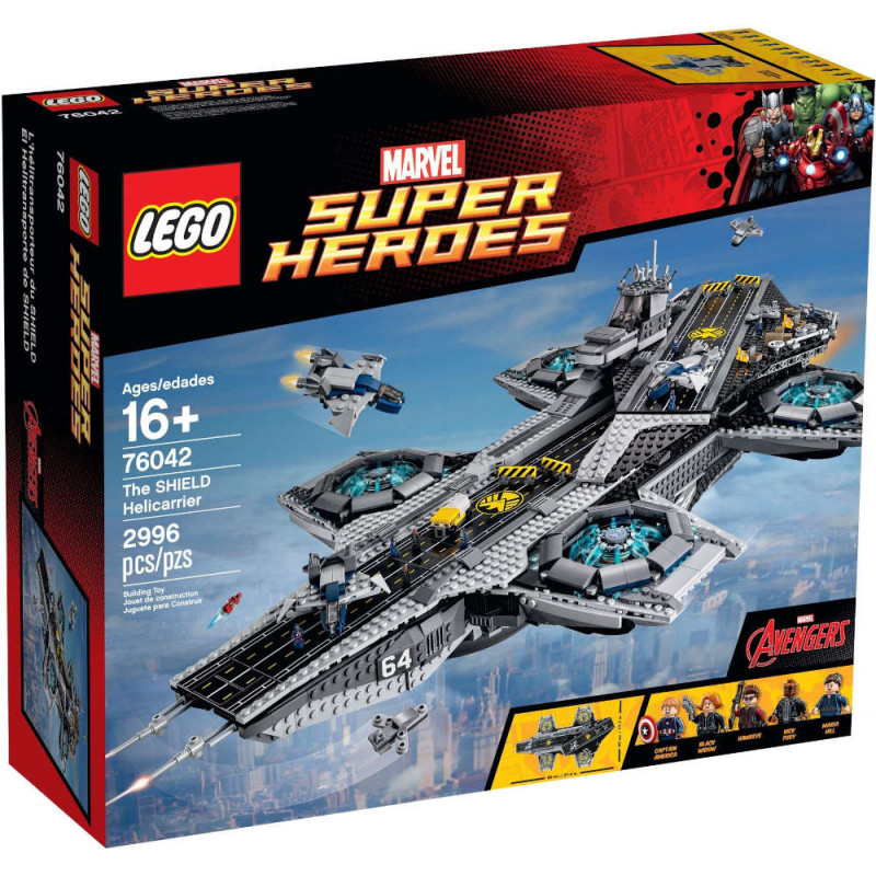 Lego Marvel Super Heroes 76042 The Shield Helicarrier