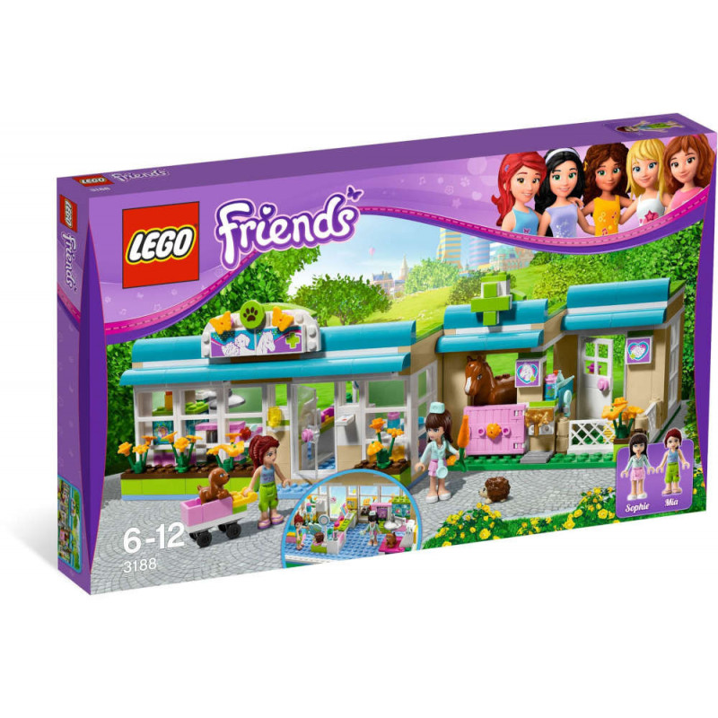 Lego Friends 3188 Il Veterinario di Heartlake City