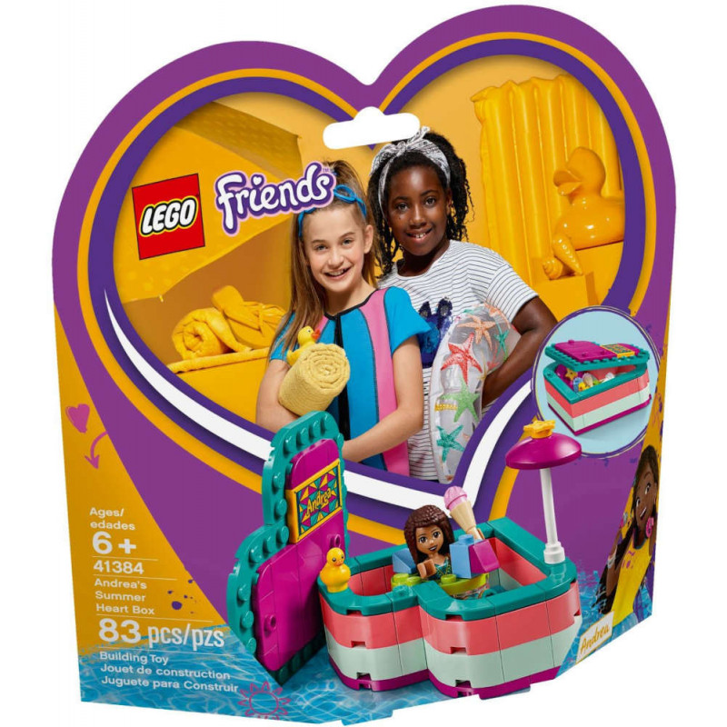 Lego Friends 41384 Andrea's Summer Heart Box