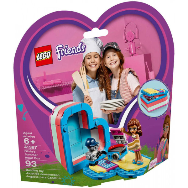 Lego Friends 41387 Olivia's Summer Heart Box