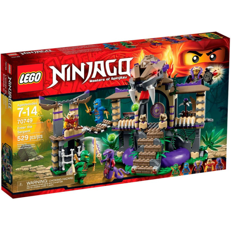 Lego Ninjago 70749 Il Tempio Anacondrai