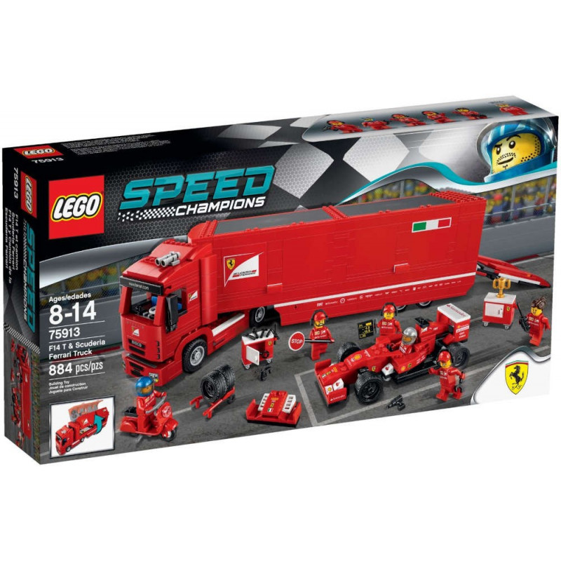 Lego Speed Champions 75913 Camion trasportatore F14 T e Scuderia Ferrari