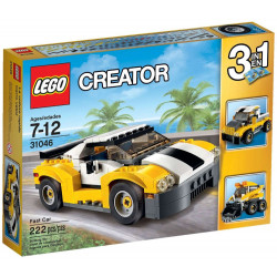 Lego Creator 3in1 31046 Auto Sportiva Gialla