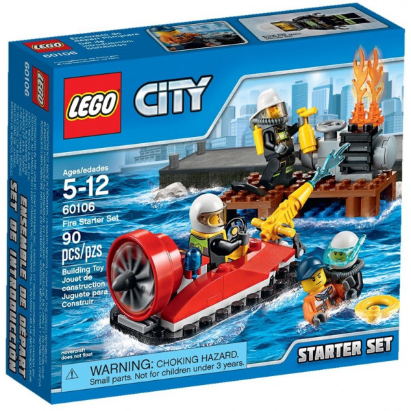 Lego City 60106 Starter Set Pompieri
