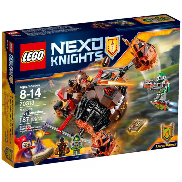 Lego Nexo Knights 70313 Lo Spaccalava di Moltor