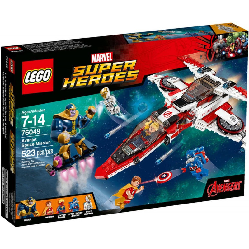 Lego Marvel Super Heroes 76049 Missione Spaziale dell'Aven-jet