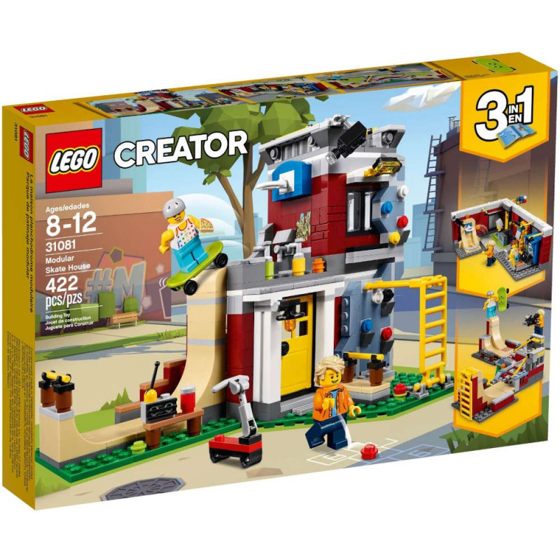 Lego Creator 3in1 31081 Skate House Modulare