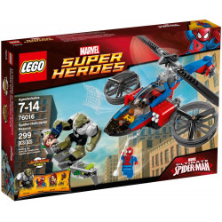 Lego Marvel Super Heroes 76016 Spiderman - Elicottero-Ragno al Salvataggio