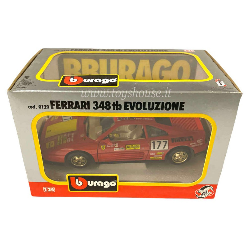 Bburago 1:24 scale item 0129 Super Collection Ferrari 348 TB Evoluzione Brummel