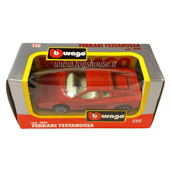 Bburago scala 1:43 articolo 4104 1:43 Collection Ferrari Testarossa