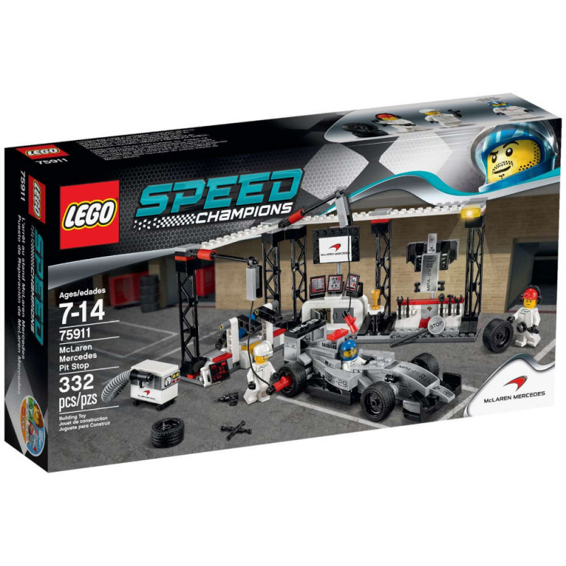 Lego Speed Champions 75911 McLaren Mercedes Pit Stop