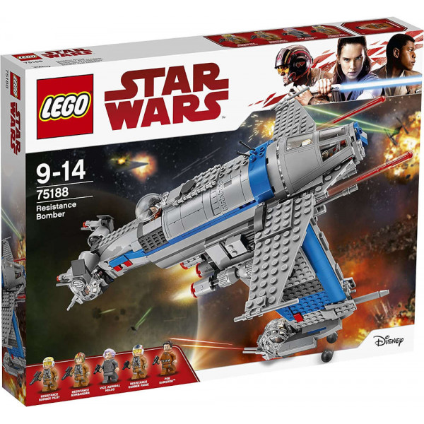 Lego Star Wars 75188 Bombardiere della Resistenza