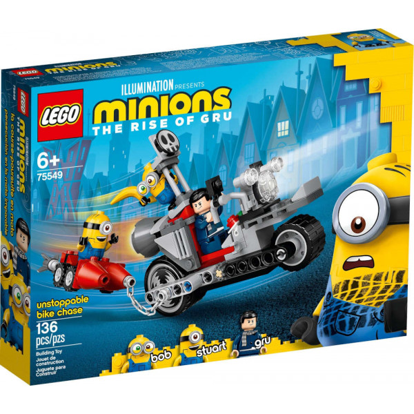 Lego Minions 75549 Moto da Inseguimento