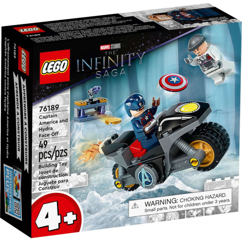 Lego Marvel Super Heroes 76189 Scontro Tra Captain America e Hydra
