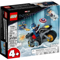Lego Marvel Super Heroes 76189 Scontro Tra Captain America e Hydra