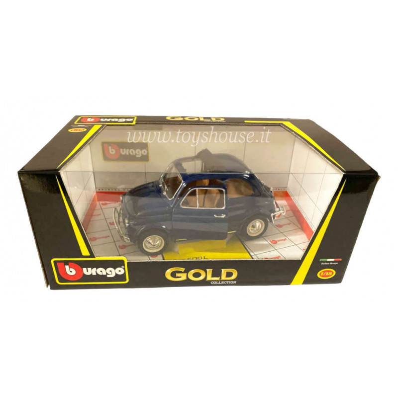 Bburago 1:16 scale item 33104 Gold Collection Fiat 500L 1968