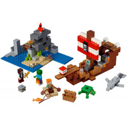 Lego Minecraft 21152 Avventura sul galeone dei pirati
