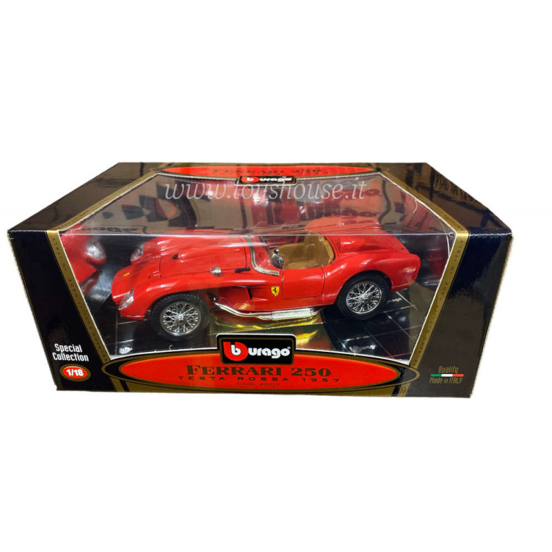Bburago scala 1:18 articolo 3007 Diamonds Collection Ferrari 250 Testa Rossa