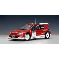AUTOart 1:18 scale item 80356 Racing Division Collection Peugeot 206 WRC Rally Argentina 2003 M.Gronholm/T.Rautiainen