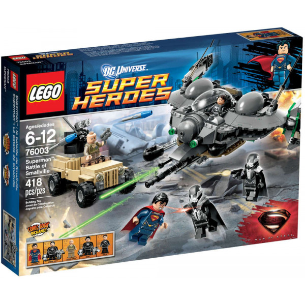 Lego DC Comics Super Heroes 76003 Superman: La Battaglia Di Smallville