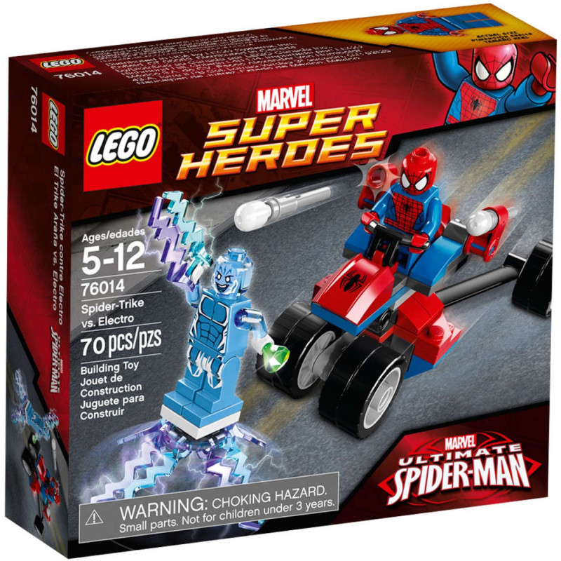 Lego Marvel Super Heroes 76014 Moto-Ragno Vs. Electro
