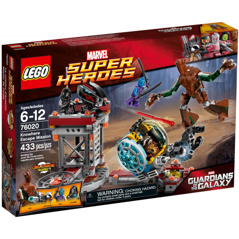 Lego Marvel Super Heroes 76020 Missione Fuga Senza Scampo