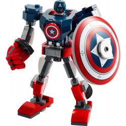 Lego Marvel Super Heroes 76168 Armatura Mech Di Capitan America