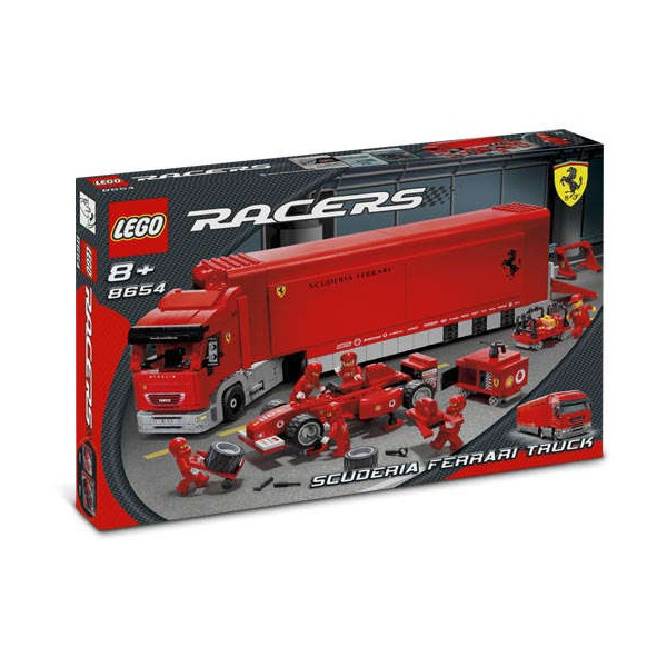 Lego Racers 8654 Camion Della Scuderia Ferrari