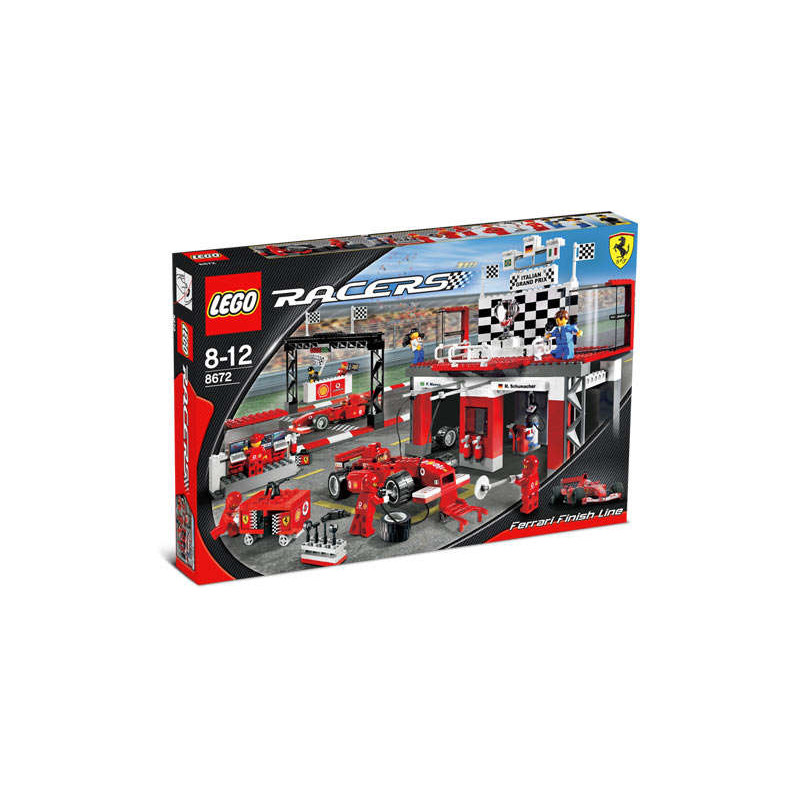 Lego Racers 8672 Linea Del Traguardo Ferrari