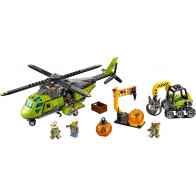 Lego City 60123 Elicottero Dei Rifornimenti Vulcanico