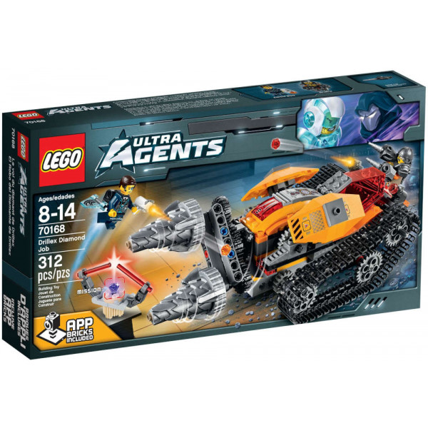 Lego Ultra Agents 70168 Il Furto Dei Diamanti Di Drillex