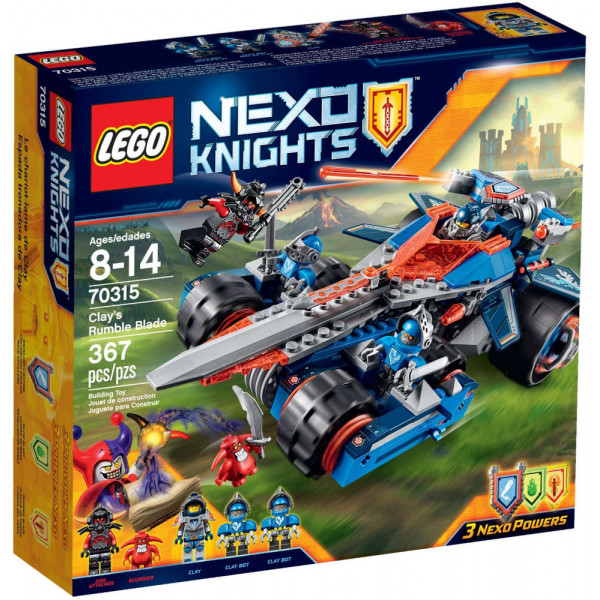 Lego Nexo Knights 70315 Clay's Rumble Blade