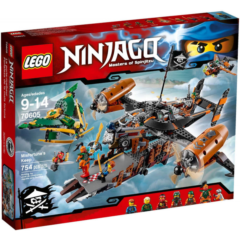 Lego Ninjago 70605 La Fortezza Della Sventura