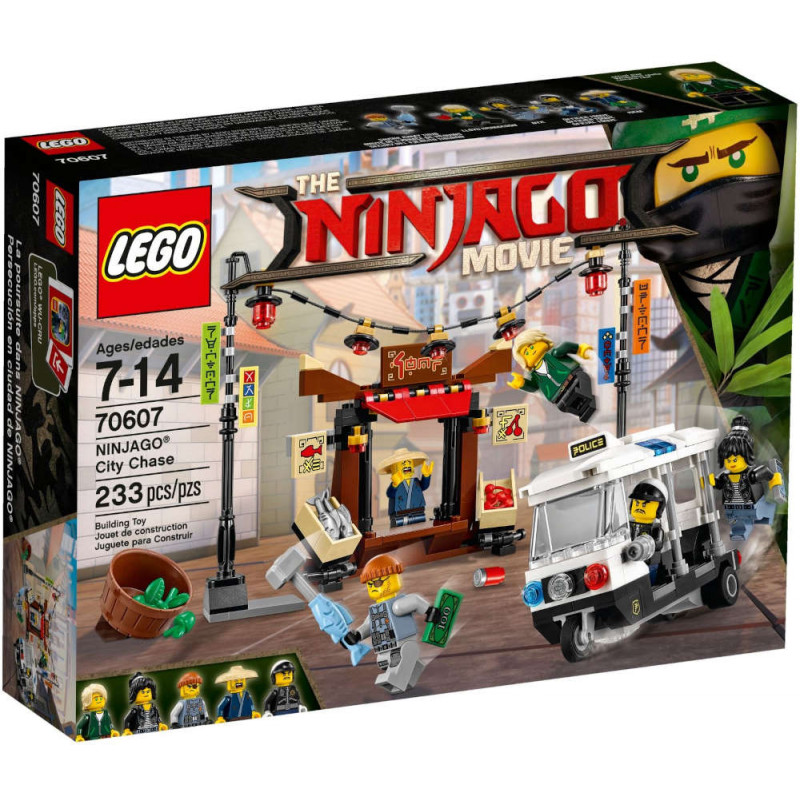 Lego The LEGO Ninjago Movie 70607 Inseguimento A Ninjago City