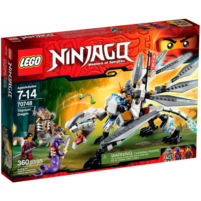 Lego Ninjago 70748 Il Dragone Di Titanio