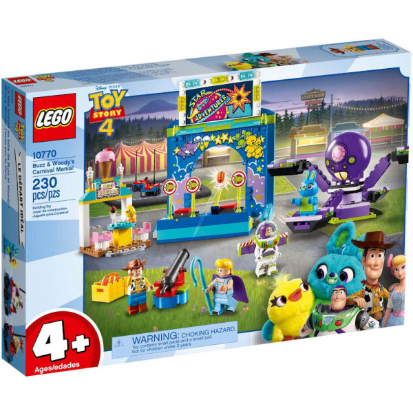 Lego Toy Story 10770 Buzz E Woody E La Mania Del Carnevale!