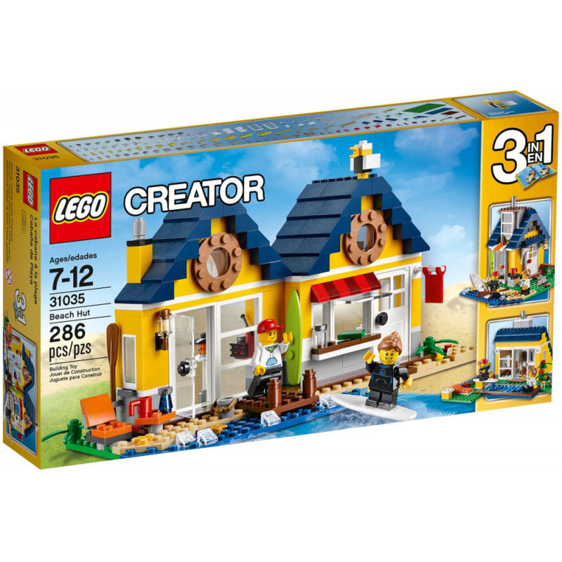 Lego Creator 3in1 31035 Cabina Da Spiaggia