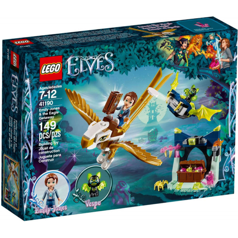 Lego Elves 41190 La Fuga Sull'Aquila Di Emily Jones