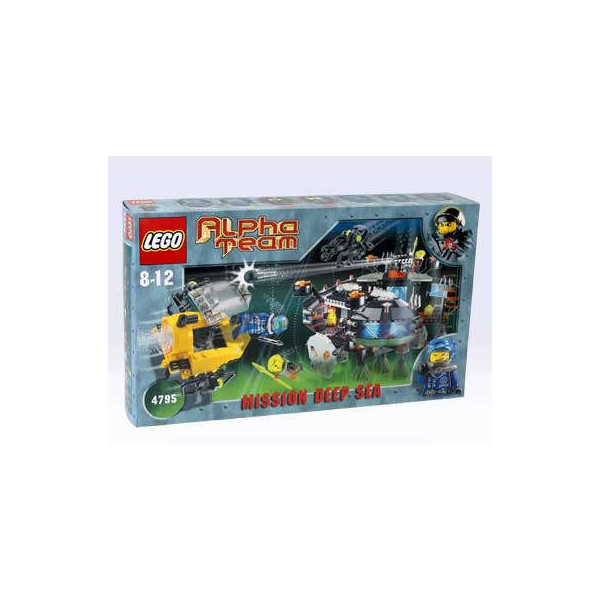 Lego Alpha Team 4795 Ogel Underwater Base And At Sub