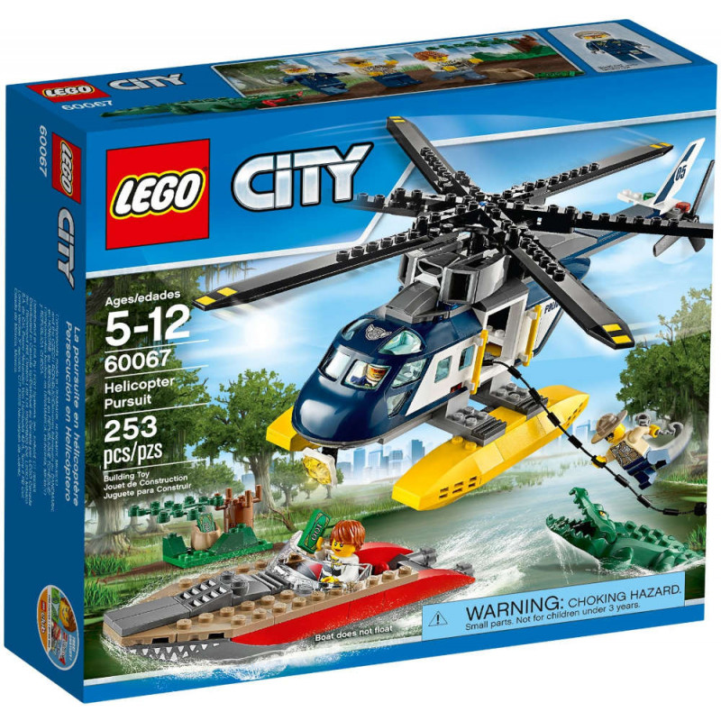 Lego City 60067 Inseguimento Sull'Elicottero