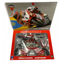 New Ray 1:12 scale item 42345 Ducati 999 F05 Toseland 2005 Model Kit
