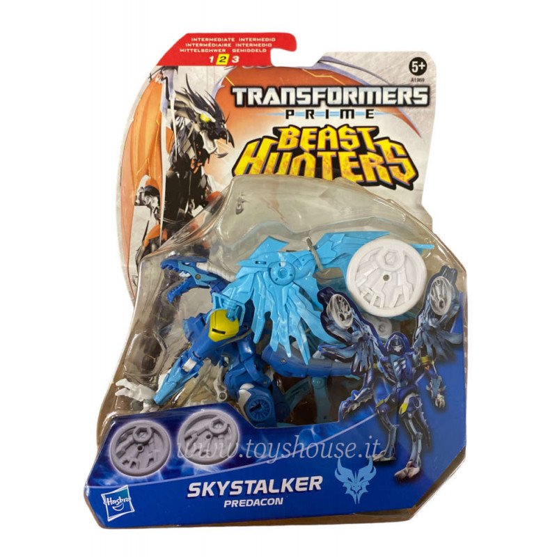 Transformers Beast Hunters Skystalker Predacon Hasbro Transformers Action Figure articolo A1969