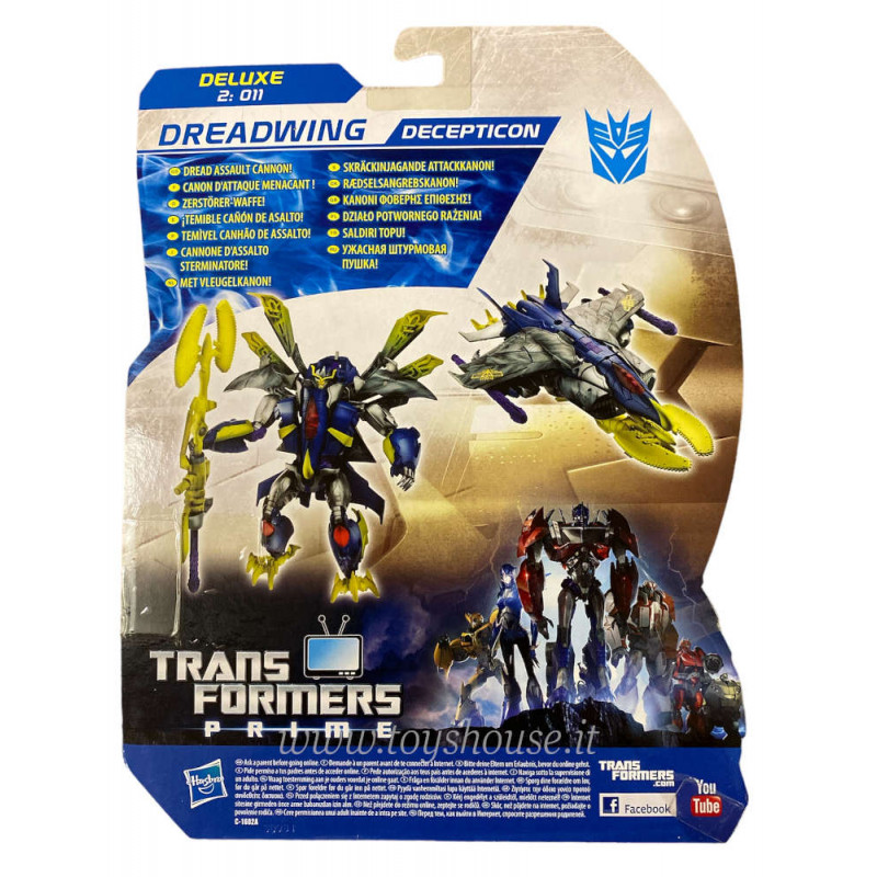 Transformers Beast Hunters Dreadwing Decepticon Hasbro Transformers ...