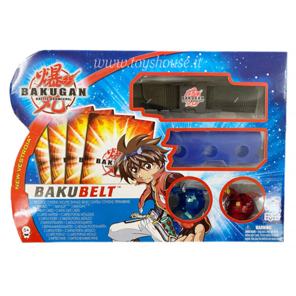 Bakugan Battle Brawlers Bakubelt contain 1 Bakubelt 1 Bakuclip 2 Bakugan & 4 Cards Spin Master