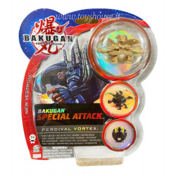 Bakugan Battle Brawlers Special Attack Percival Vortex Spin Master Action Figure