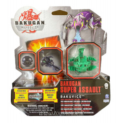 Bakugan Gundalian Invaders Super Assault Bakuvice Spin Master Action Figure
