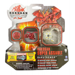 Bakugan Gundalian Invaders Super Assault Bakutremor Spin Master Action Figure