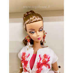 Barbie Palm Beach Coral Silkstone R4535 Fashion Model Collection Gold Label