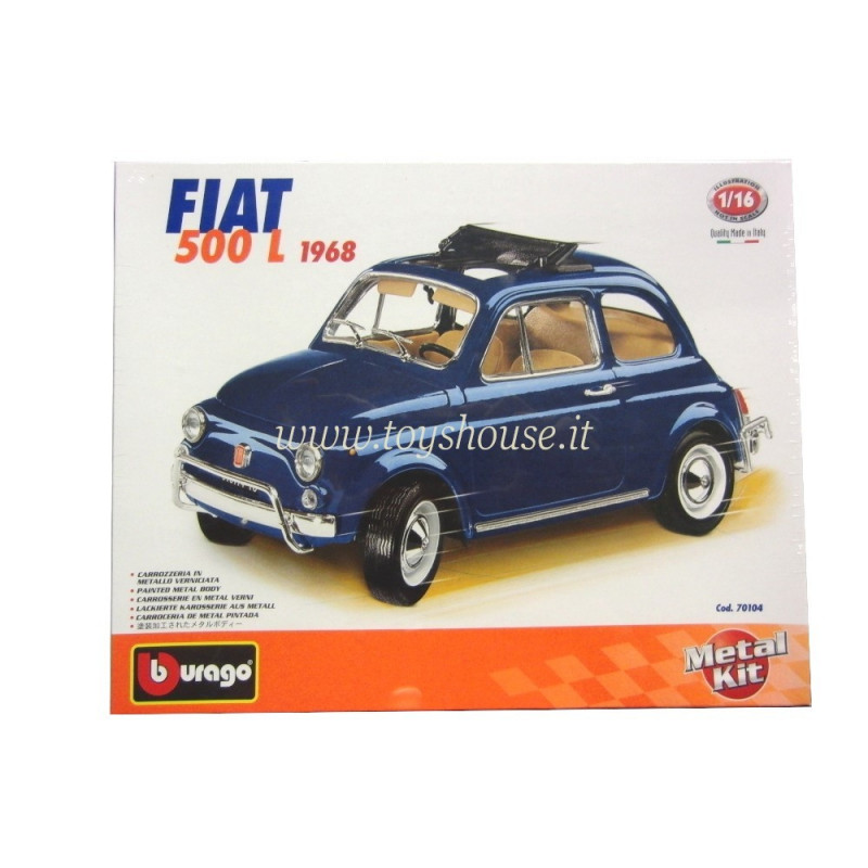 Bburago 1:18 scale item 70104 Kit Collection Fiat 500L